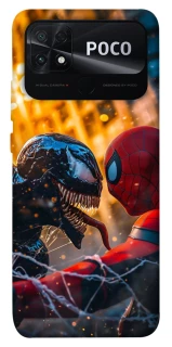 Чохол на Xiaomi Poco C40 Venom vs Spiderman фото 1 з 1