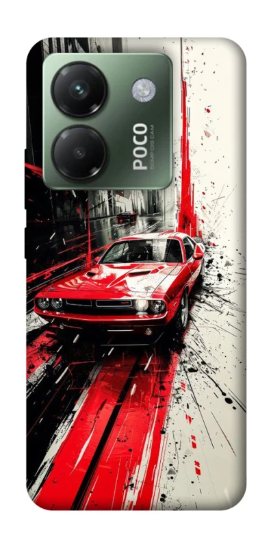 Чехол на Xiaomi Poco M7 pro 5G Painted Mustang фото 1 из 1