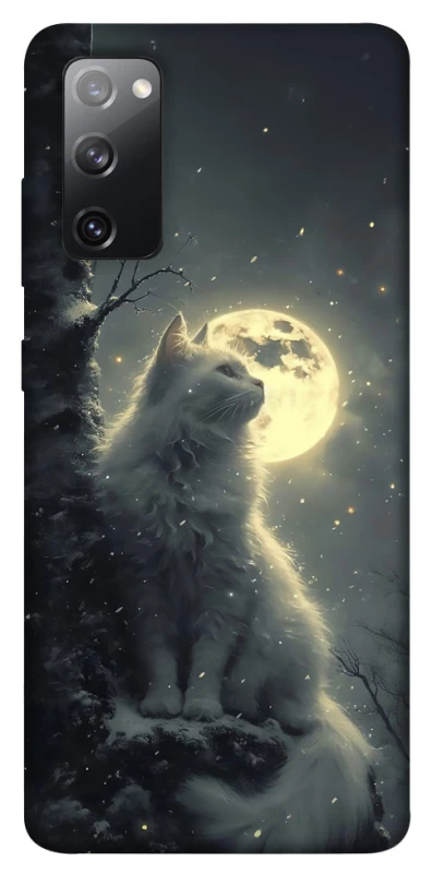 Чохол на Samsung Galaxy S20 FE Кіт під місяцем фото 1 з 1