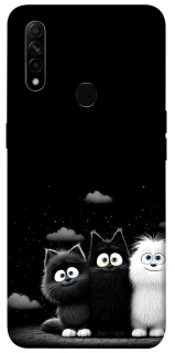 Чохол на Oppo A31 Three Cats фото 1 з 1