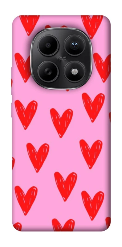 Чохол на Xiaomi Redmi Note 15 5G Red hearts 2 фото 1 з 1