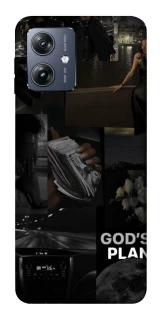 Чохол на Motorola Moto G54 God's plan фото 1 Чохол на Motorola Moto G54 God's plan фото 1 з 1