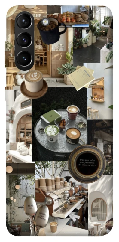 Чохол на Samsung Galaxy S21+ Coffee collage ver.4 фото 1 з 1