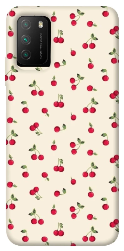 Чохол на Xiaomi Poco M3 Cherry фото 1 з 1