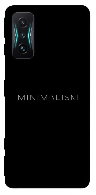 Чохол на Xiaomi Redmi K50 Gaming Minimalism фото 1 з 1
