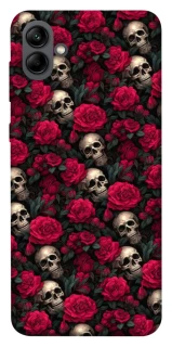 Чохол на Samsung Galaxy A04 Черепа та рози фото 1 з 1