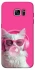 Чохол на Samsung G935F Galaxy S7 Edge Pink kitty фото 1 Чохол на Samsung G935F Galaxy S7 Edge Pink kitty фото 1 з 1