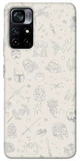 Чохол на Xiaomi Poco M4 Pro 5G Star Wars background ver.1 фото 1 з 1