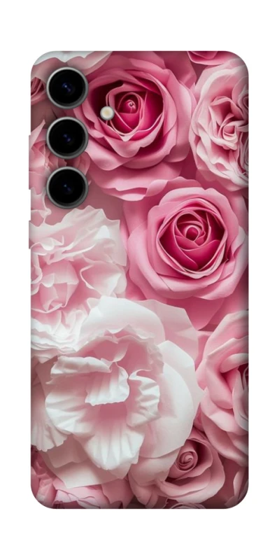 Чехол на Samsung Galaxy S25 FE Розовые цветы фото 1 из 1