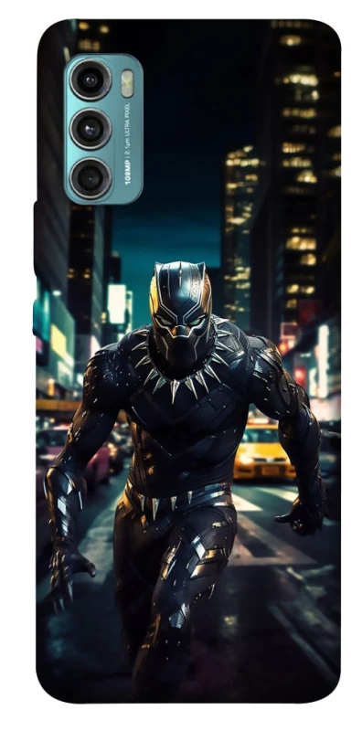 Чехол на Motorola Moto G60 Black Panther фото 1 из 1