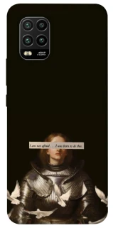 Чехол на Xiaomi Mi 10 Lite Not afraid фото 1 из 1