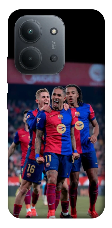 Чехол на Xiaomi Redmi 15C (EU) FC Barcelona team фото 1 из 1