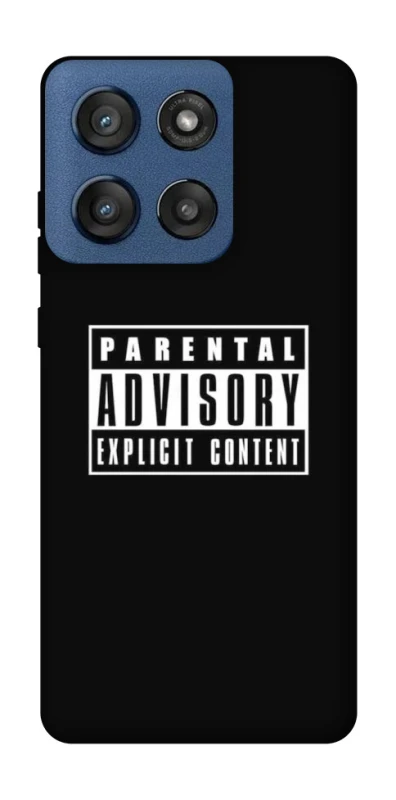 Чохол на Motorola Edge 60 Stylus Parental Advisory Label фото 1 з 1