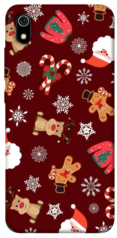 Чехол на Xiaomi Redmi 7A Новогодний v6 фото 1 из 1