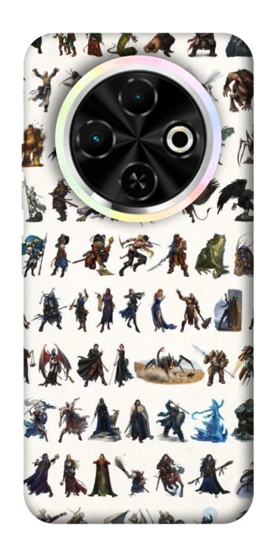 Чохол на TECNO Spark 30C Character Selection фото 1 з 1