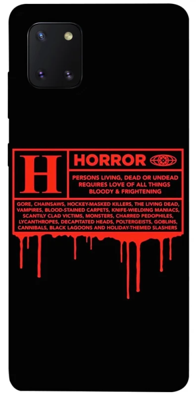 Чохол на Samsung Galaxy Note 10 Lite (A81) Horror Halloween фото 1 з 1