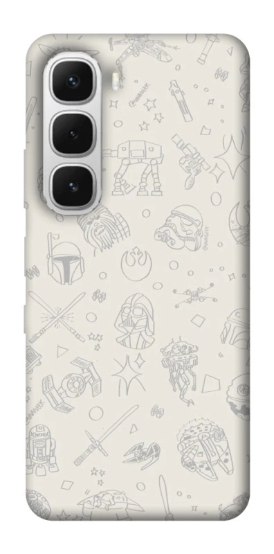 Чохол на Infinix Hot 60i Star Wars background ver.1 фото 1 з 1