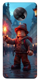 Чохол на Xiaomi Redmi K30 Pro / Poco F2 Pro Roblox Fire Logo Blue Flames фото 1 з 1