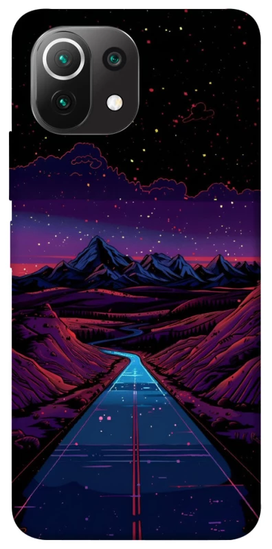 Чохол на Xiaomi Mi 11 Lite Cyber mountain фото 1 з 1