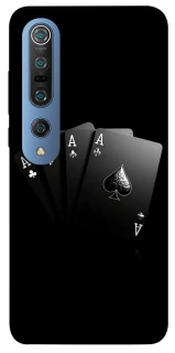 Чехол на Xiaomi Mi 10 / Mi 10 Pro Black Cards фото 1 из 1