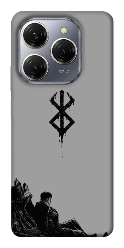 Чехол на TECNO Spark 20 Pro Berserk v3 фото 1 из 1