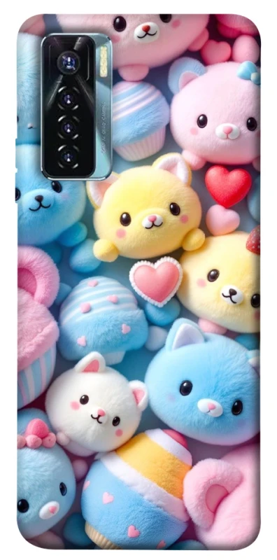 Чехол на TECNO Camon 17 Pro Soft toys фото 1 из 1