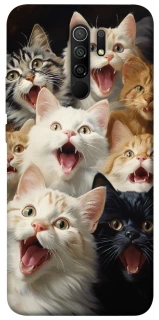 Чохол на Xiaomi Redmi 9 Коти фото 1 з 1