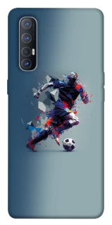 Чехол на Oppo Reno 3 Pro Футболист фото 1 из 1