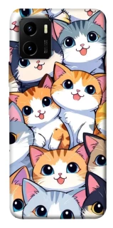 Чехол на Vivo Y15s Cute Cat v2 фото 1 из 1