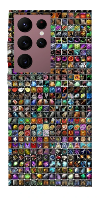 Чохол на Samsung Galaxy S22 Ultra Inventory menu ver.1 фото 1 з 1