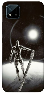 Чохол на Realme C20 Срібний серфер фото 1 з 1