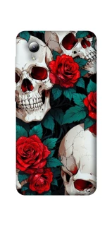 Чехол на ZTE Blade A3 (2019) skull and rose фото 1 из 1