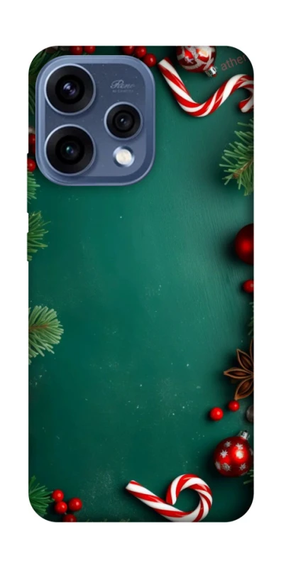 Чехол на Oppo Reno 15 Новогодний v35 фото 1 из 2