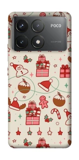 Чохол на Xiaomi Poco F6 Pro Новорічний v14 фото 1 з 1