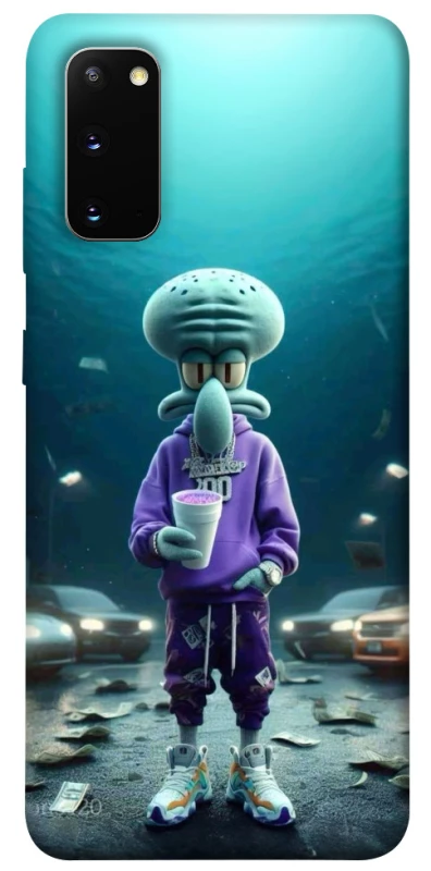 Чохол на Samsung Galaxy S20 Сквідвард фото 1 з 1