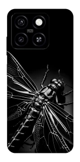 Чехол на ZTE Blade A55 4G Black dragonfly фото 1 из 1