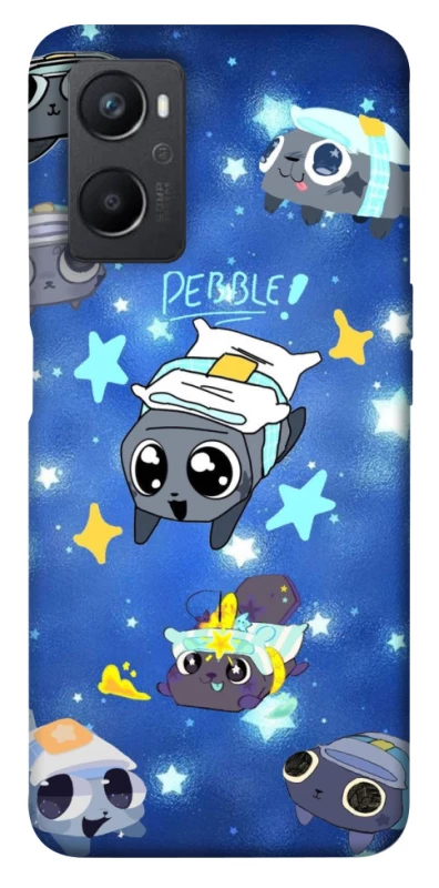 Чехол на Oppo A96 Pebble kitten stars фото 1 из 1