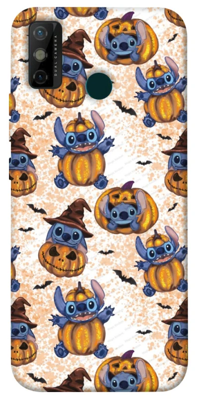 Чехол на TECNO Spark 6 Go Halloween Stitch ver.1 фото 1 из 1