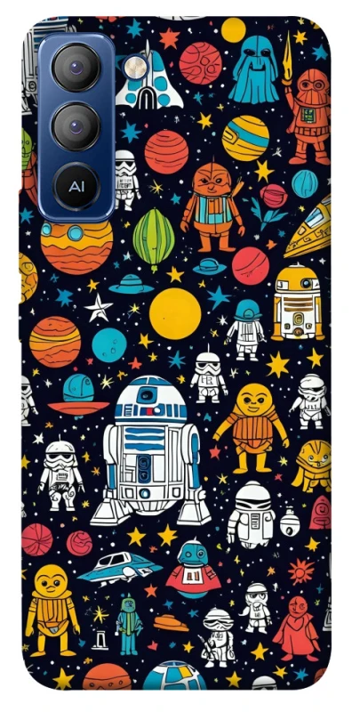 Чохол на TECNO Pop 5 LTE Star Wars background ver.2 фото 1 з 1