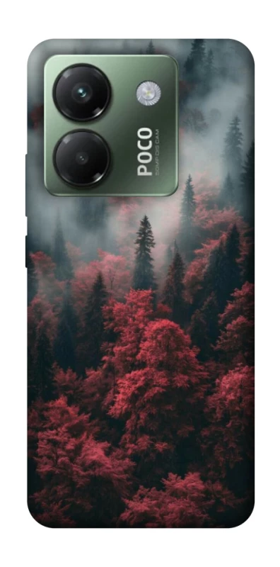 Чохол на Xiaomi Poco M7 pro 5G Red Wood фото 1 з 1