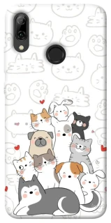 Чохол на Huawei P Smart (2019) Funny Pets фото 1 з 1