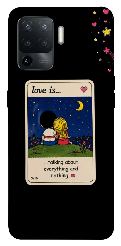 Чохол на Oppo Reno 5 Lite Love is ver.6 фото 1 з 1