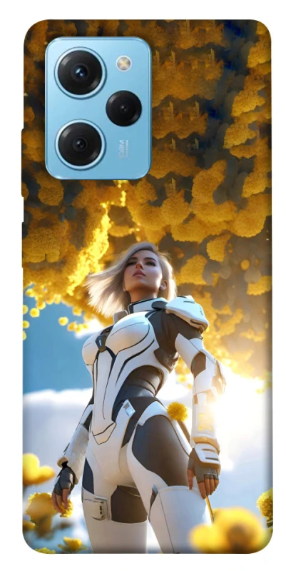Чохол на Xiaomi Poco X5 Pro 5G Cyber space girl ver.3 фото 1 з 1