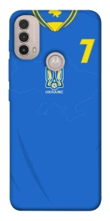 Чохол на Motorola Moto E40 UA-Football ver.4 фото 1 з 1