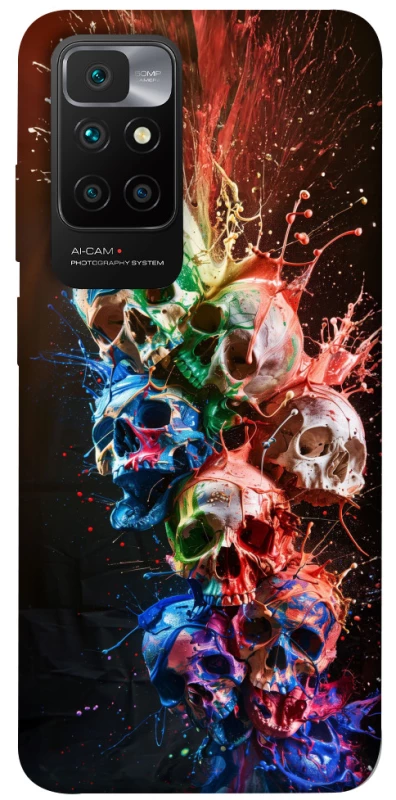 Чехол на Xiaomi Redmi 10 Skulls фото 1 из 1