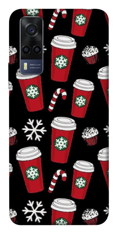 Чехол на Vivo Y53s Новогодний v40 фото 1 из 1