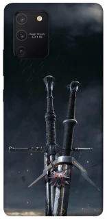 Чехол на Samsung Galaxy S10 Lite Мечи Ведьмака фото 1 из 1