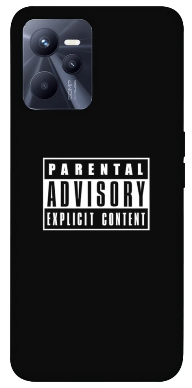 Чохол на Realme C35 Parental Advisory Label фото 1 Чохол на Realme C35 Parental Advisory Label фото 1 з 1