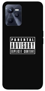 Чохол на Realme C35 Parental Advisory Label фото 1 Чохол на Realme C35 Parental Advisory Label фото 1 з 1