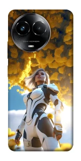 Чехол на Realme C67 4G Cyber space girl ver.3 фото 1 из 1